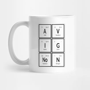 Avignon City | Periodic Table Mug